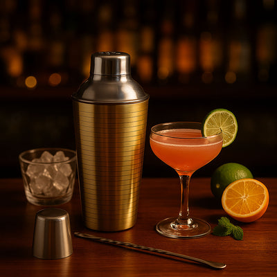 Shaker do drinków ze stali nierdzewnej, 500 ml