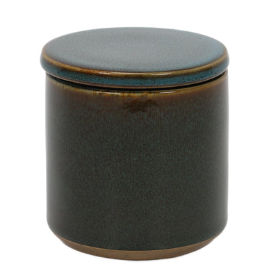 Pojemnik na waciki GREEN HARMONY, Ø 10 cm, ceramika