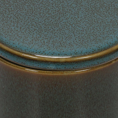 Pojemnik na waciki GREEN HARMONY, Ø 10 cm, ceramika