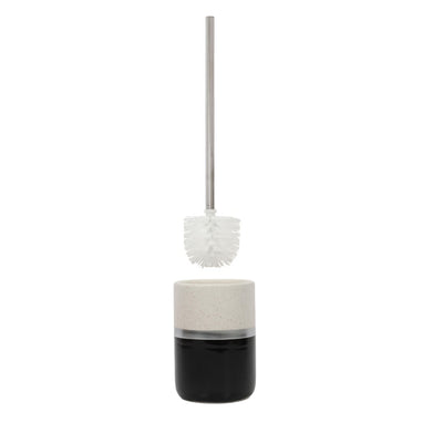 Szczotka do WC z ceramicznym pojemnikiem, 9,5 x 38 cm