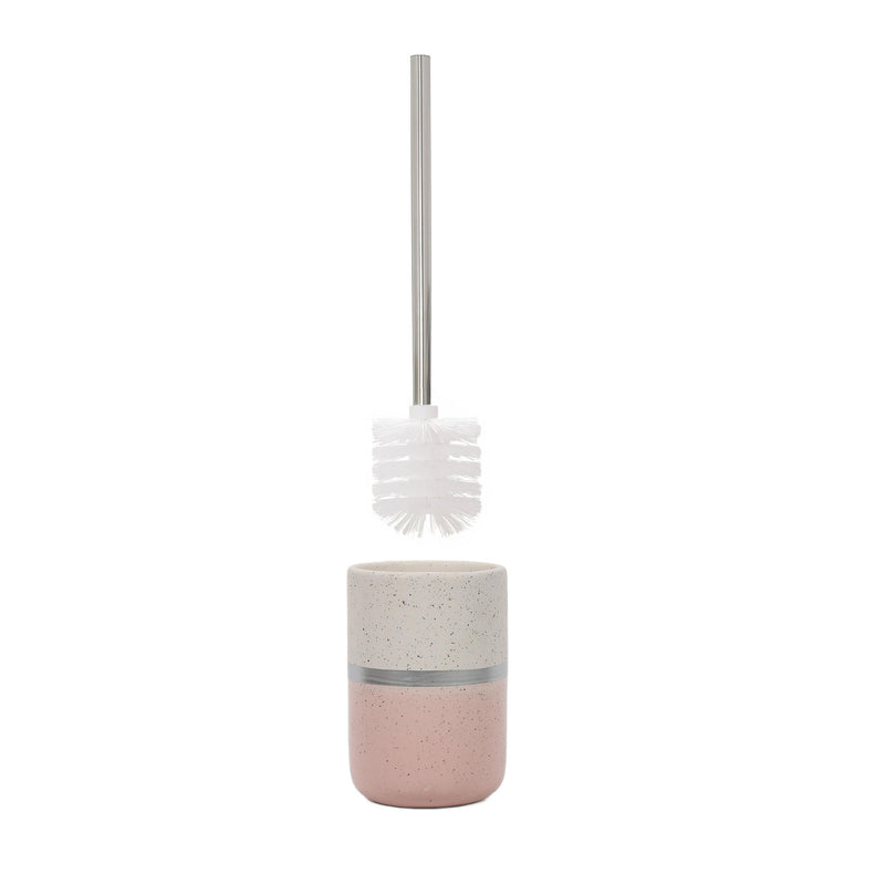 Szczotka do WC z ceramicznym pojemnikiem, 9,5 x 38 cm