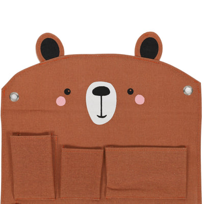 Organizer na ścianę do pokoju dziecięcego Miś