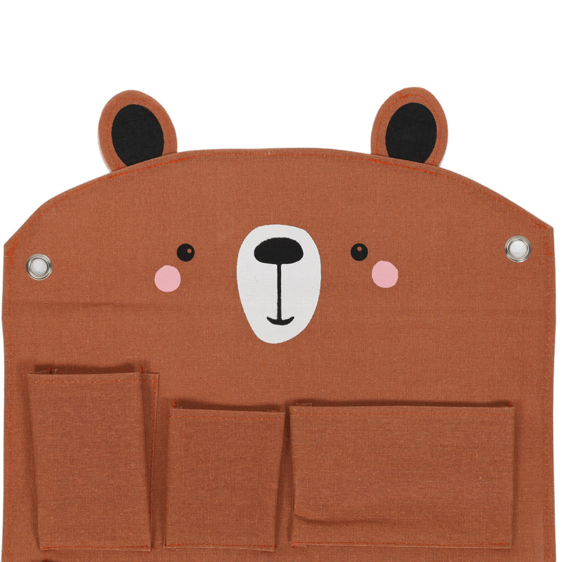 Organizer na ścianę do pokoju dziecięcego Miś