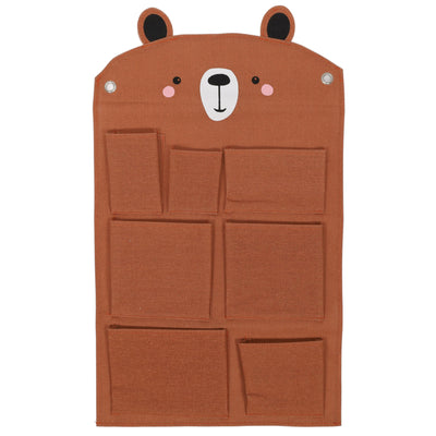 Organizer na ścianę do pokoju dziecięcego Miś