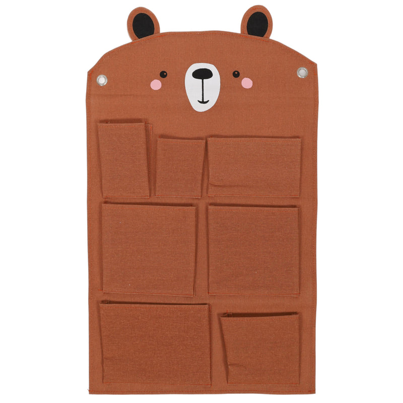 Organizer na ścianę do pokoju dziecięcego Miś