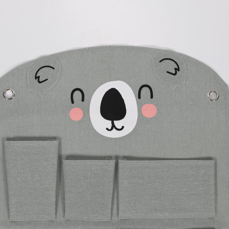 Organizer na ścianę do pokoju dziecięcego Miś