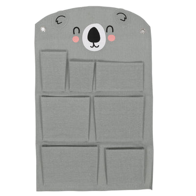 Organizer na ścianę do pokoju dziecięcego Miś