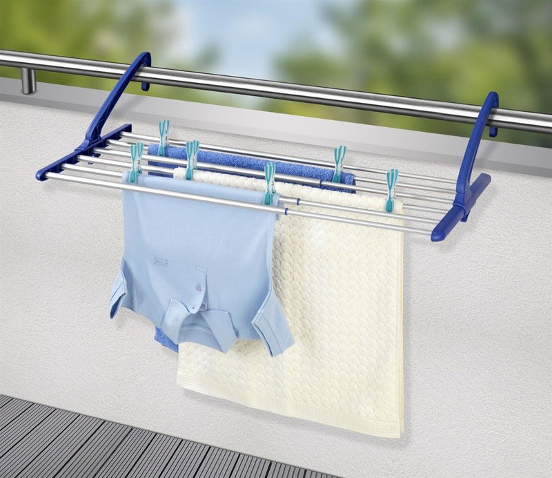 OUTLET Suszarka na pranie z regulacją szerokości, przenośny uchwyt na bieliznę - WENKO