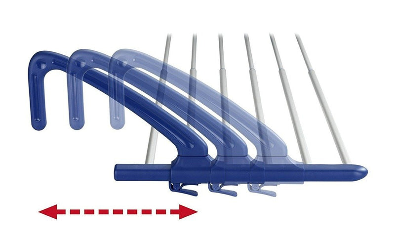 OUTLET Suszarka na pranie z regulacją szerokości, przenośny uchwyt na bieliznę - WENKO