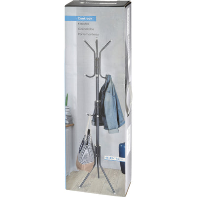 OUTLET Stojak metalowy, wieszak na kurtki i płaszcze, 175 cm