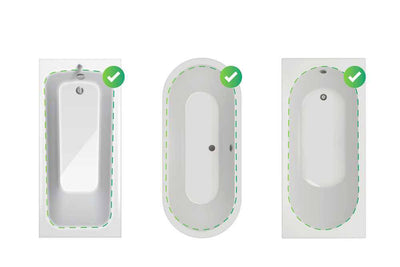 OUTLET Ławka na wannę (nawannowa) SECURA, regulowane siodełko, WENKO