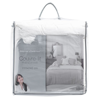 OUTLET Narzuta na łóżko 220 x 240 cm DUNE