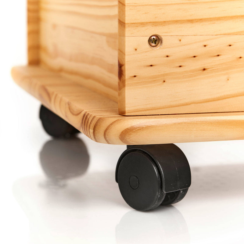 OUTLET Skrzynia do przechowywania, organizer z pokrywą, 130 l, ZELLER