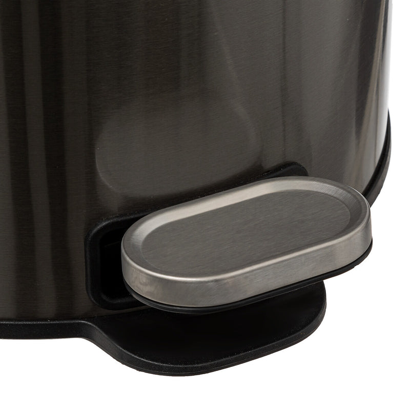 Kosz na śmieci metalowy DELTA, z neutralizatorem zapachów, 30 l