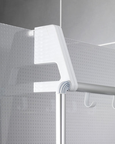 OUTLET Uniwersalny wieszak COMPACT na drzwi, pod prysznic, WENKO