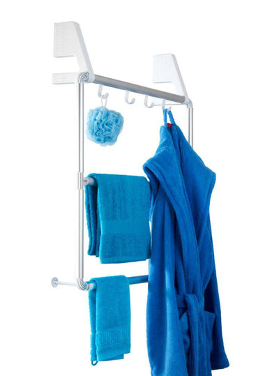 OUTLET Uniwersalny wieszak COMPACT na drzwi, pod prysznic, WENKO