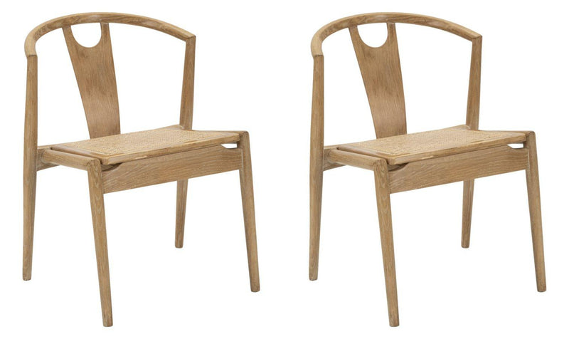 Zestaw dwóch krzeseł JAPAN, z plecionką wiedeńską 