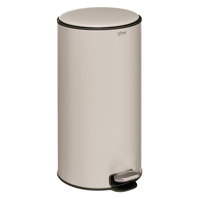 Kosz na śmieci metalowy DELTA, z neutralizatorem zapachów, 30 l