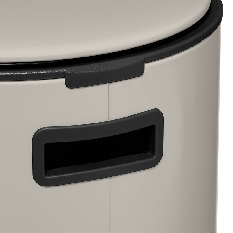 Kosz na śmieci metalowy DELTA, z neutralizatorem zapachów, 30 l