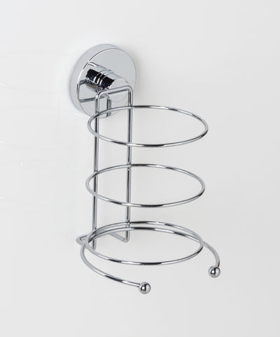 OUTLET Uchwyt na suszarkę do włosów MILAZZO, Vacuum-Loc - stal chromowana, WENKO