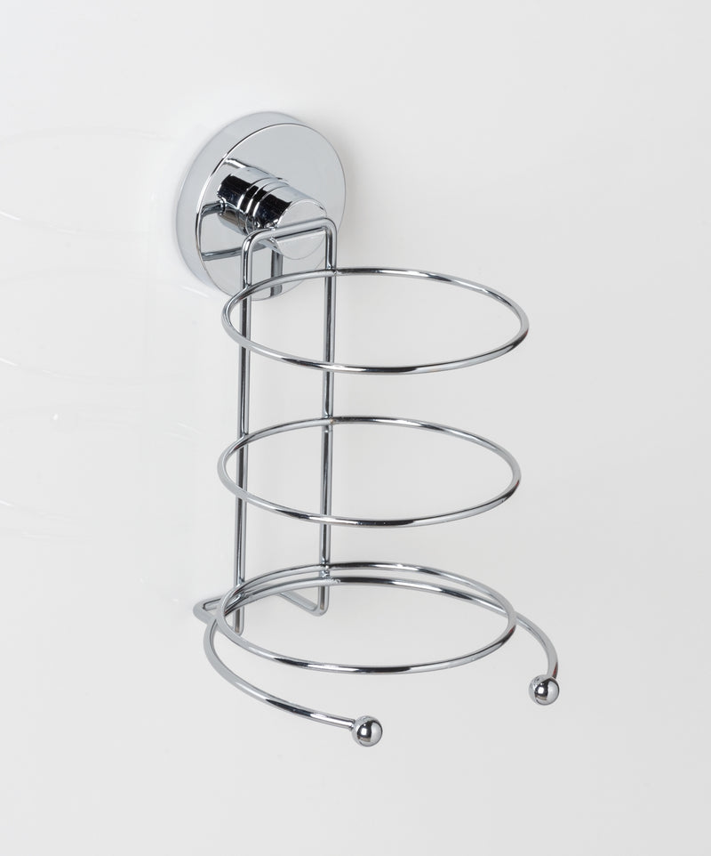 OUTLET Uchwyt na suszarkę do włosów MILAZZO, Vacuum-Loc - stal chromowana, WENKO