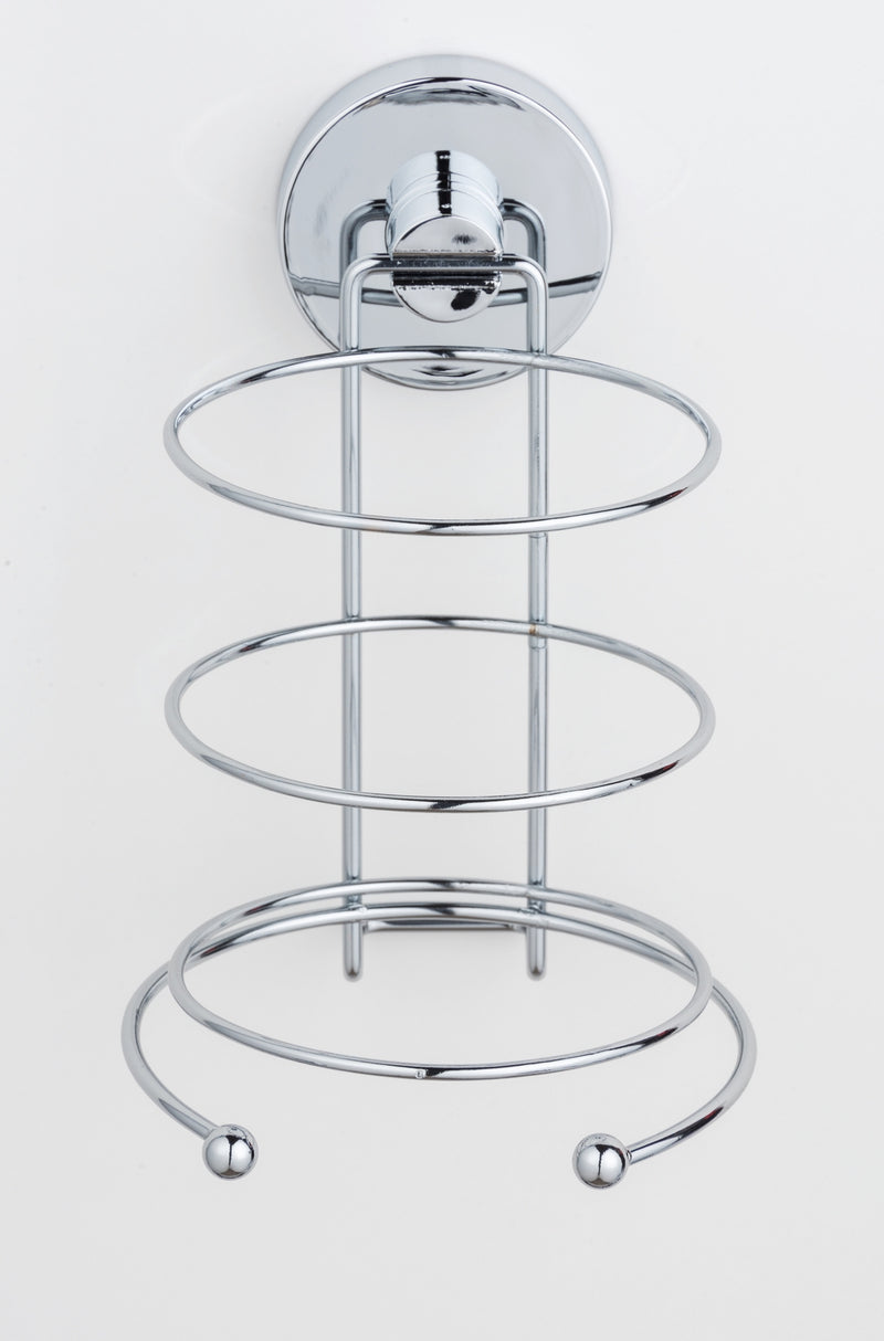 OUTLET Uchwyt na suszarkę do włosów MILAZZO, Vacuum-Loc - stal chromowana, WENKO