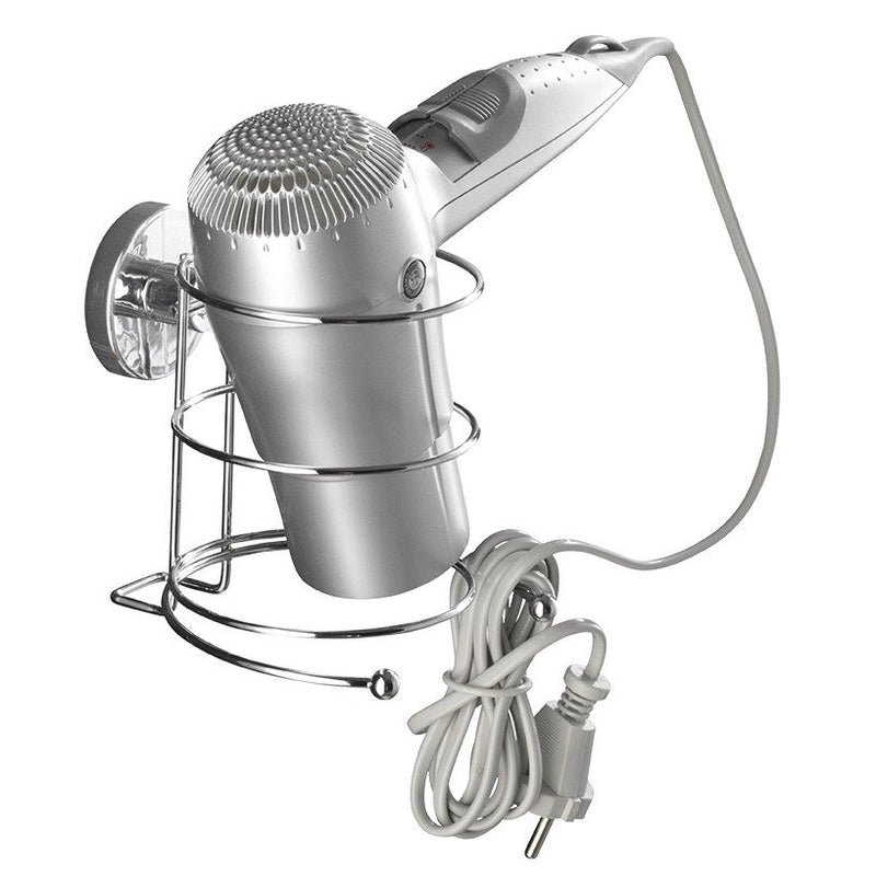 OUTLET Uchwyt na suszarkę do włosów MILAZZO, Vacuum-Loc - stal chromowana, WENKO