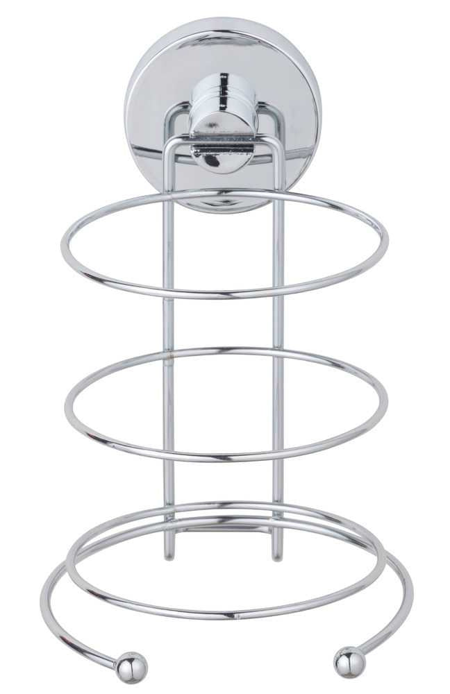 OUTLET Uchwyt na suszarkę do włosów MILAZZO, Vacuum-Loc - stal chromowana, WENKO