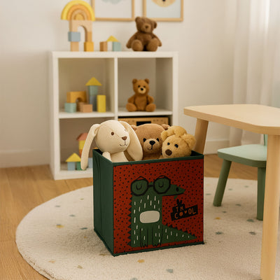 Pudełko tekstylne do pokoju dziecięcego, 30 x 30 x 30 cm