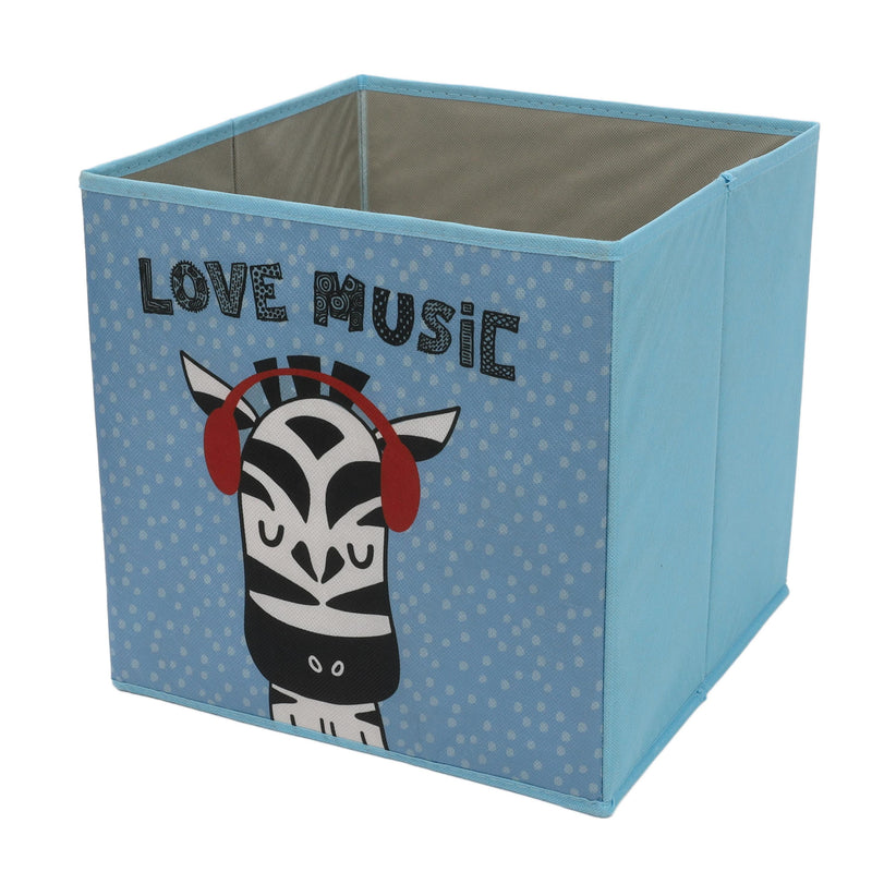 Pudełko tekstylne do pokoju dziecięcego, 30 x 30 x 30 cm