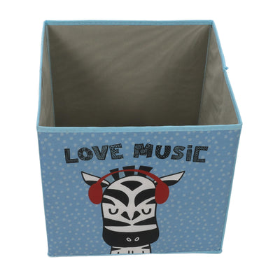 Pudełko tekstylne do pokoju dziecięcego, 30 x 30 x 30 cm