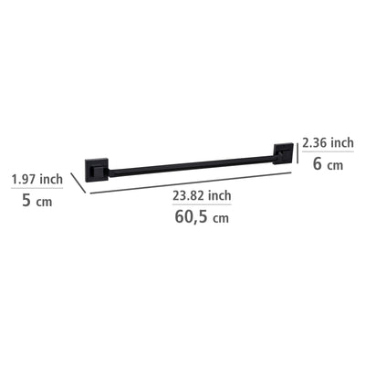 OUTLET Drążek na ręczniki QUADRO, montaż bez wiercenia