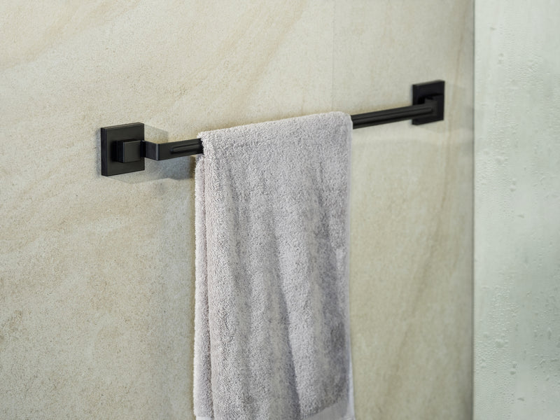 OUTLET Drążek na ręczniki QUADRO, montaż bez wiercenia