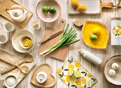 Japoński zestaw do herbaty TAVERO, kamionka, 6 elementów