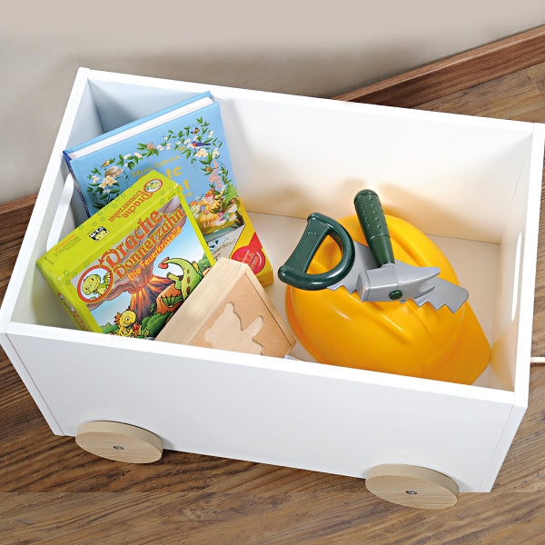 OUTLET Skrzynia na zabawki na kółkach, KESPER