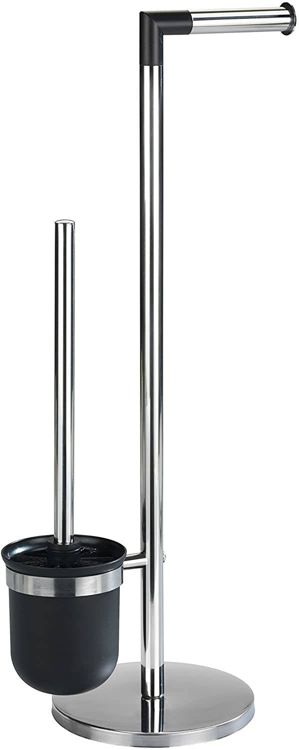 OUTLET Stojak na papier toaletowy i szczotkę do WC, PARUS - 2w1, WENKO