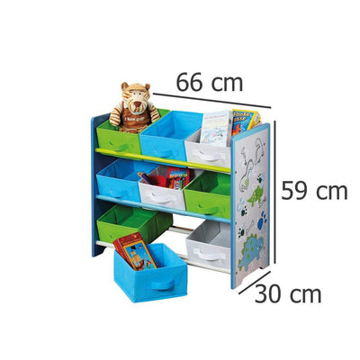 OUTLET Regał do przechowywania DINO z 9 przegródkami