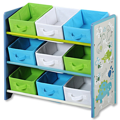 OUTLET Regał do przechowywania DINO z 9 przegródkami