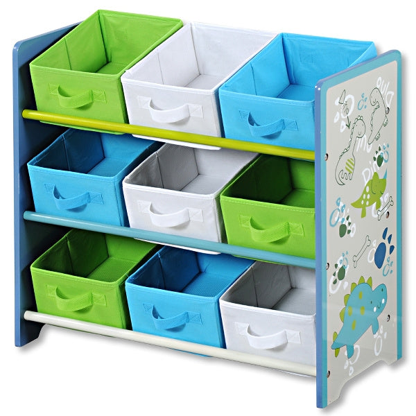 OUTLET Regał do przechowywania DINO z 9 przegródkami