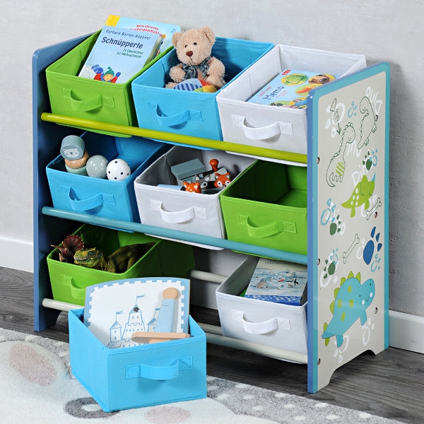 OUTLET Regał do przechowywania DINO z 9 przegródkami