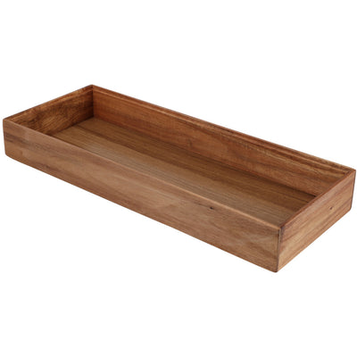 Drewniany organizer na biurko HEDO do szuflady, 37,5 x 15 x 5 cm