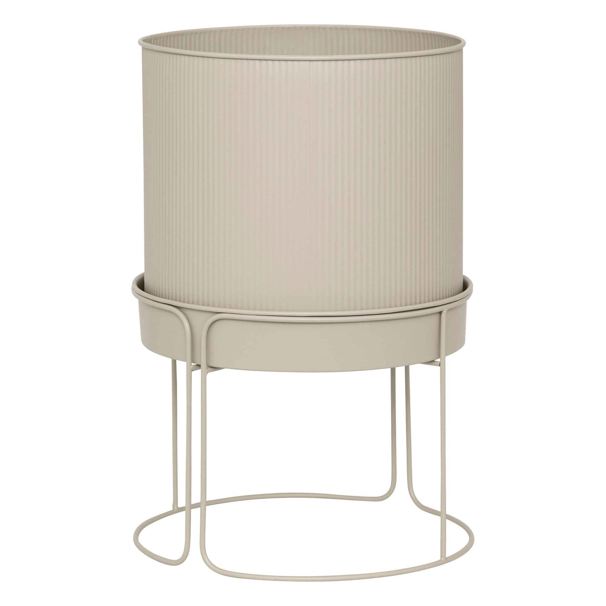 Donice metalowe, 2 sztuki, AZE, Ø 30 cm