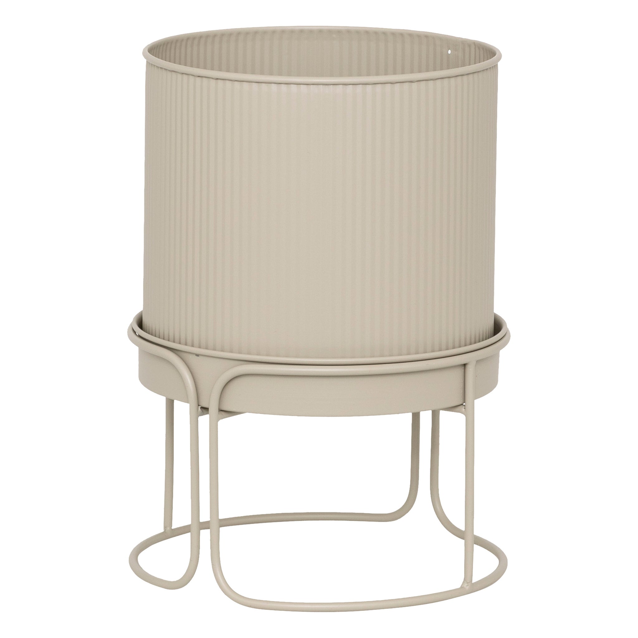 Donice metalowe, 2 sztuki, AZE, Ø 30 cm