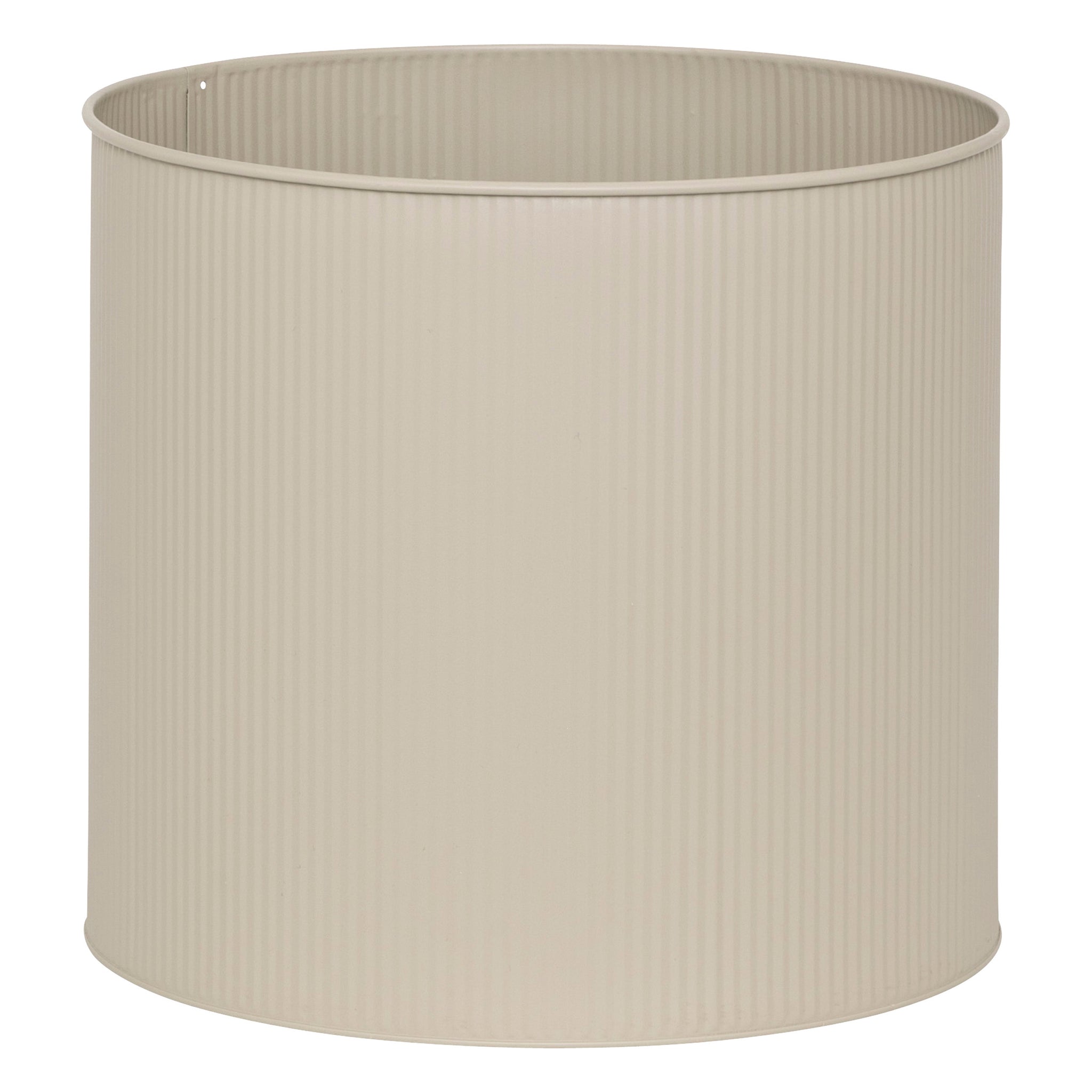 Donice metalowe, 2 sztuki, AZE, Ø 30 cm