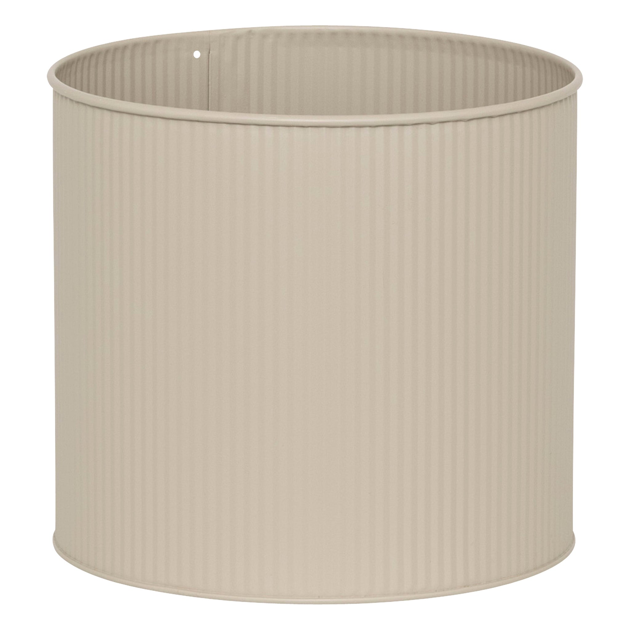 Donice metalowe, 2 sztuki, AZE, Ø 30 cm