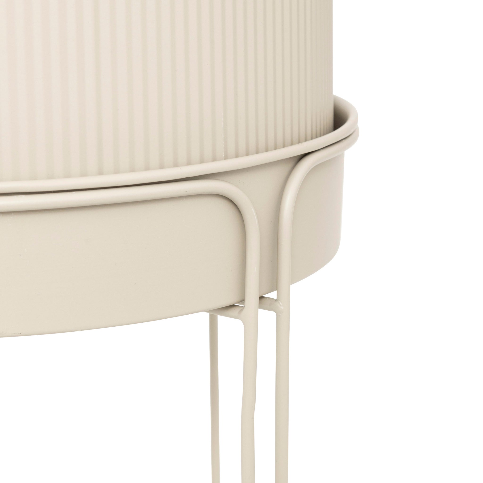 Donice metalowe, 2 sztuki, AZE, Ø 30 cm