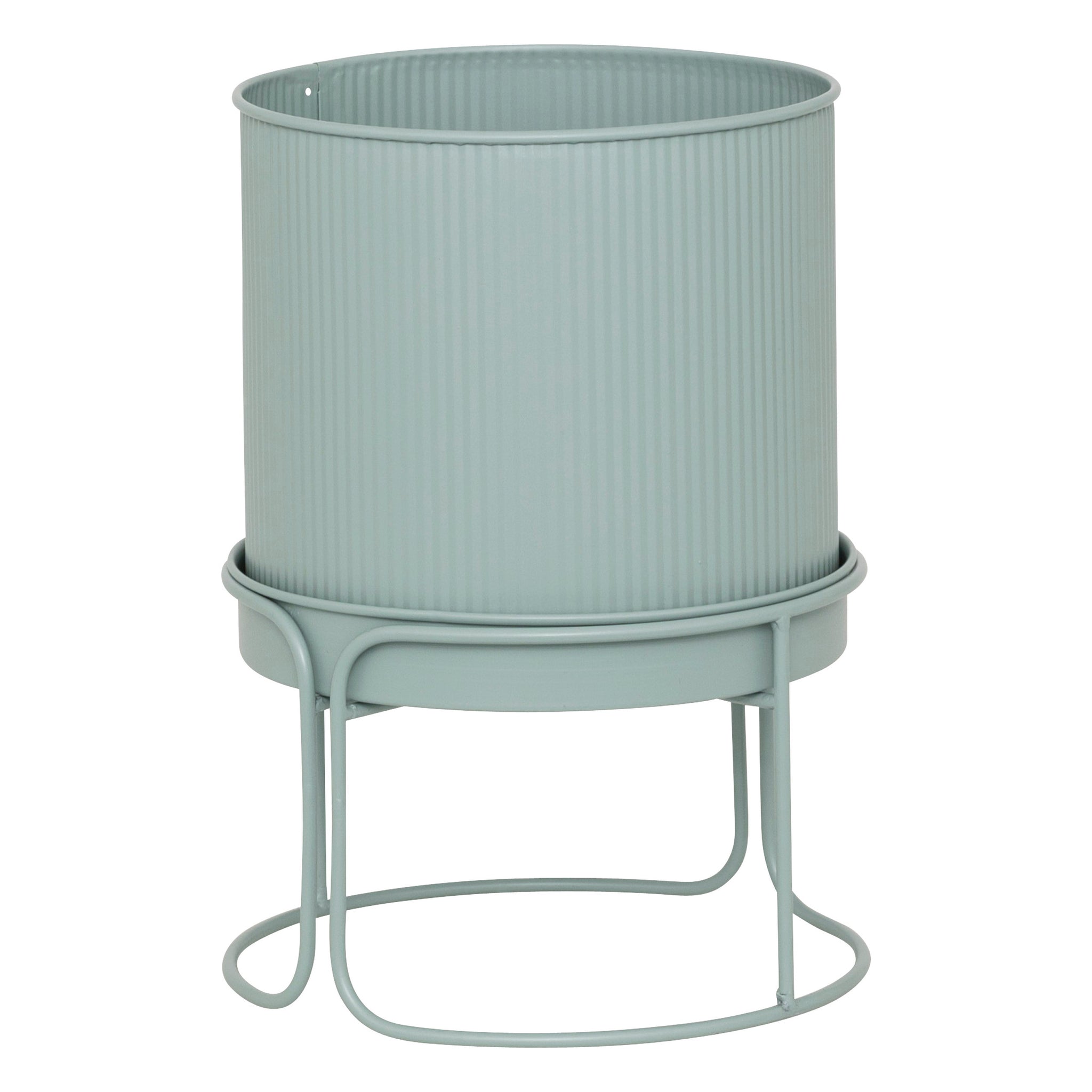 Donice metalowe, 2 sztuki, AZE, Ø 30 cm