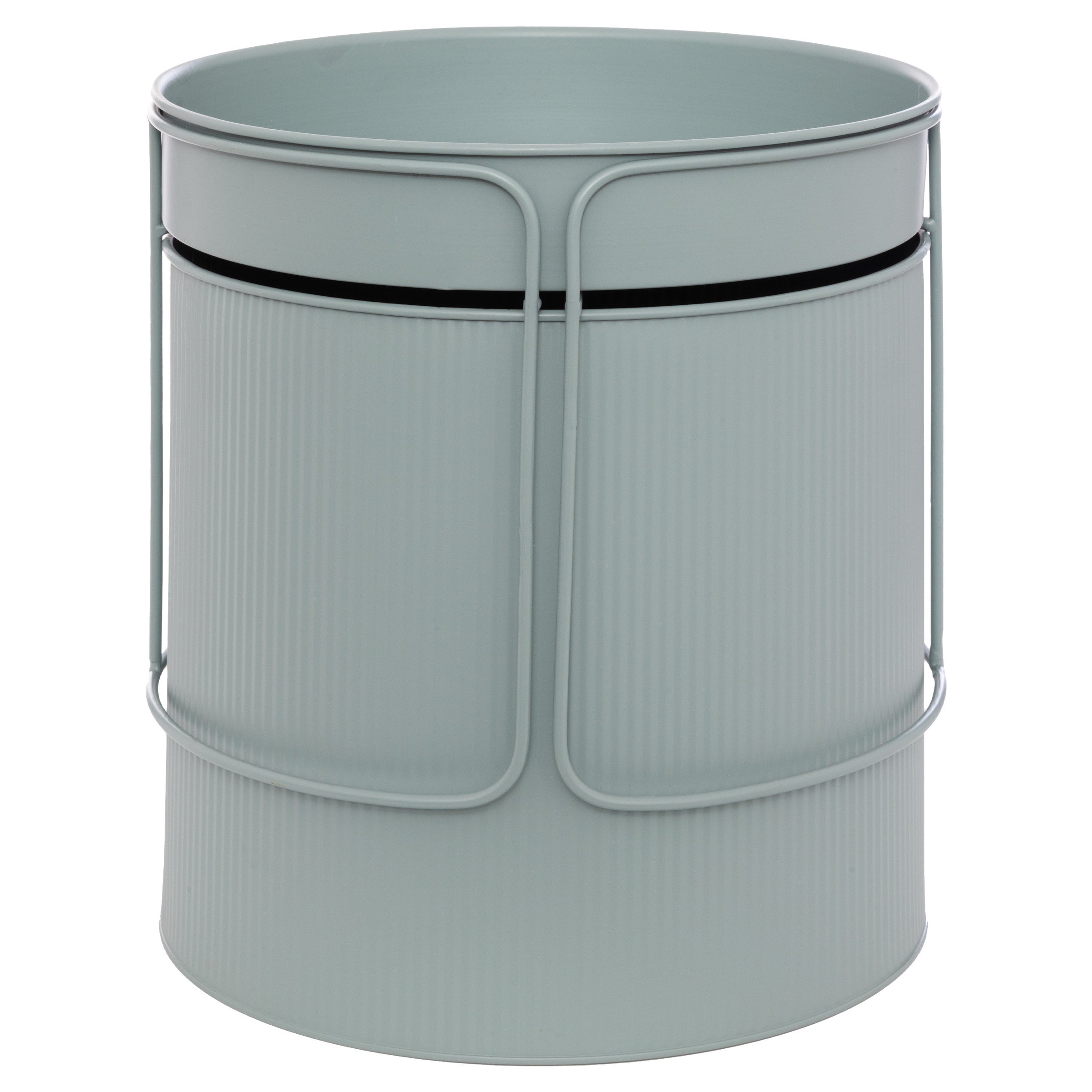 Donice metalowe, 2 sztuki, AZE, Ø 30 cm