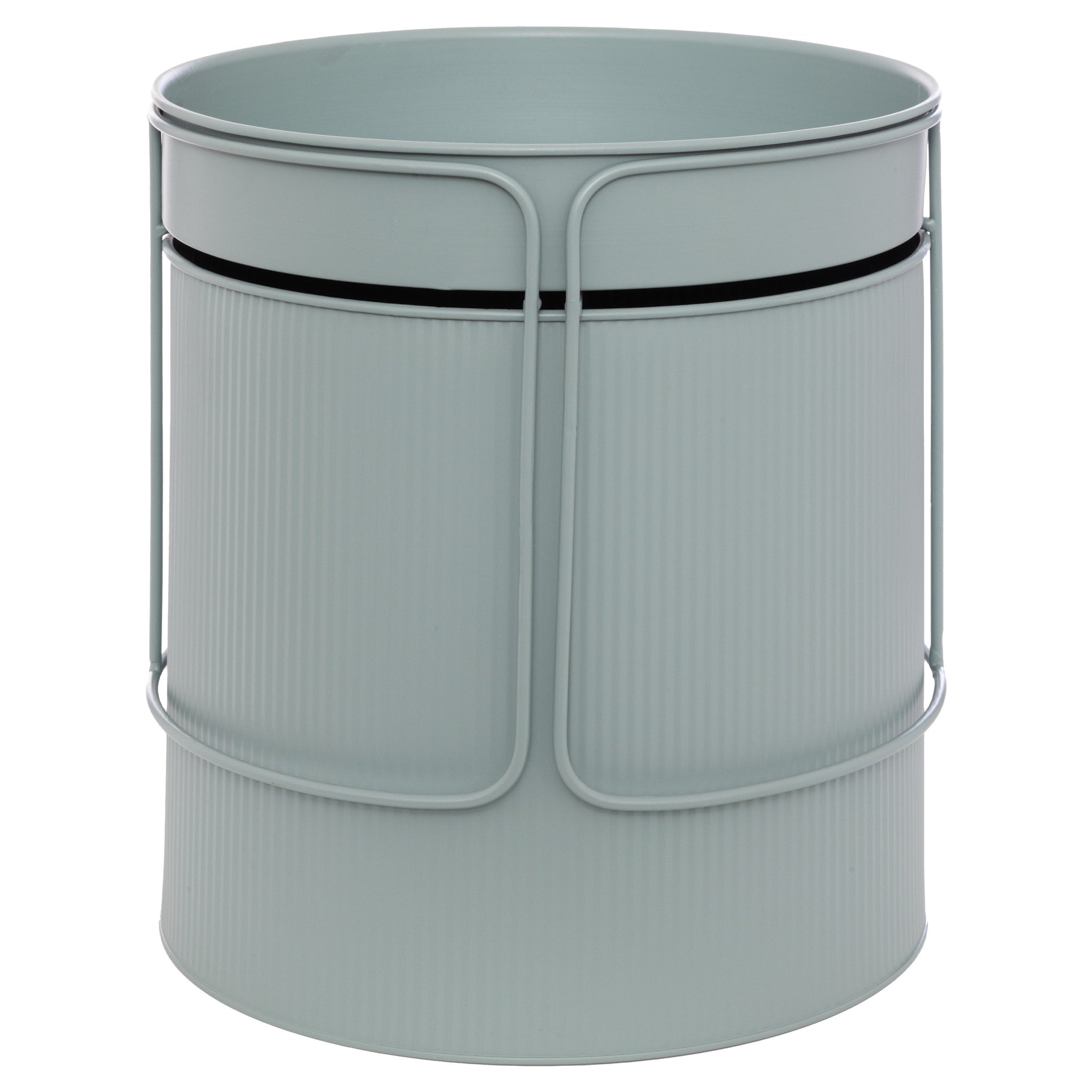 Donice metalowe, 2 sztuki, AZE, Ø 30 cm