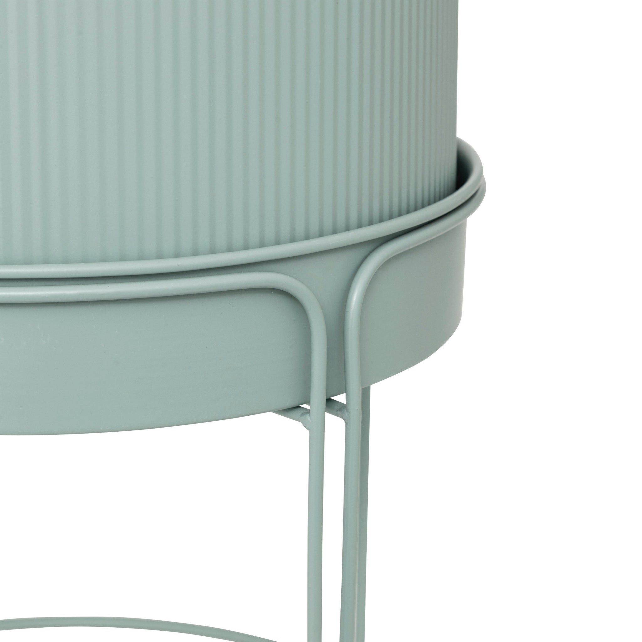 Donice metalowe, 2 sztuki, AZE, Ø 30 cm